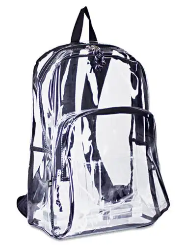 Durable Transparent School Bag Luxurious Durable Two-Compartment Clear PVC Plastic Transparent Backpack School Bag - Stay Stylis
Durable Transparent School Bag Luxurious Durable Two-Compartment Clear PVC Plastic Transparent Backpack School Bag - Stay Stylis