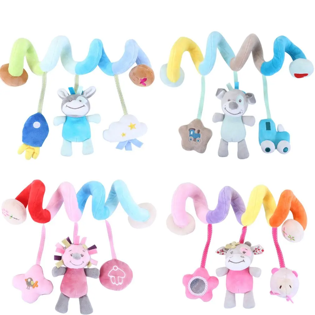 Newborn Baby Plush Stroller Toys Baby Rattles Mobiles Cartoon Animal Hanging Bell Educational Baby Toys 0-12 Months Speelgoed
Newborn Baby Plush Stroller Toys Baby Rattles Mobiles Cartoon Animal Hanging Bell Educational Baby Toys 0-12 Months Speelgoed