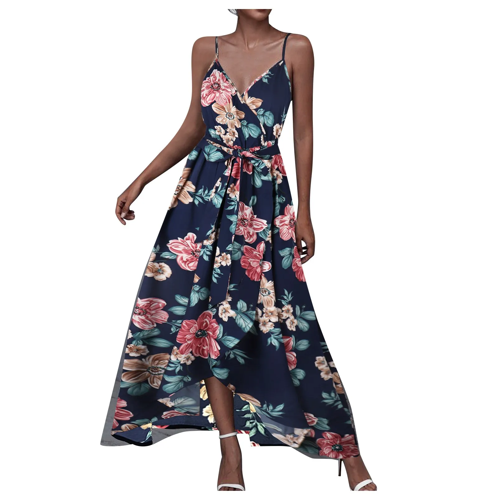 Casual Long Dresses For Women Printed Long Dress V-neck Sling Irregular Hem Dress Ladies Floral Beach Dress Summer Vestidos Maxi
Casual Long Dresses For Women Printed Long Dress V-neck Sling Irregular Hem Dress Ladies Floral Beach Dress Summer Vestidos Maxi