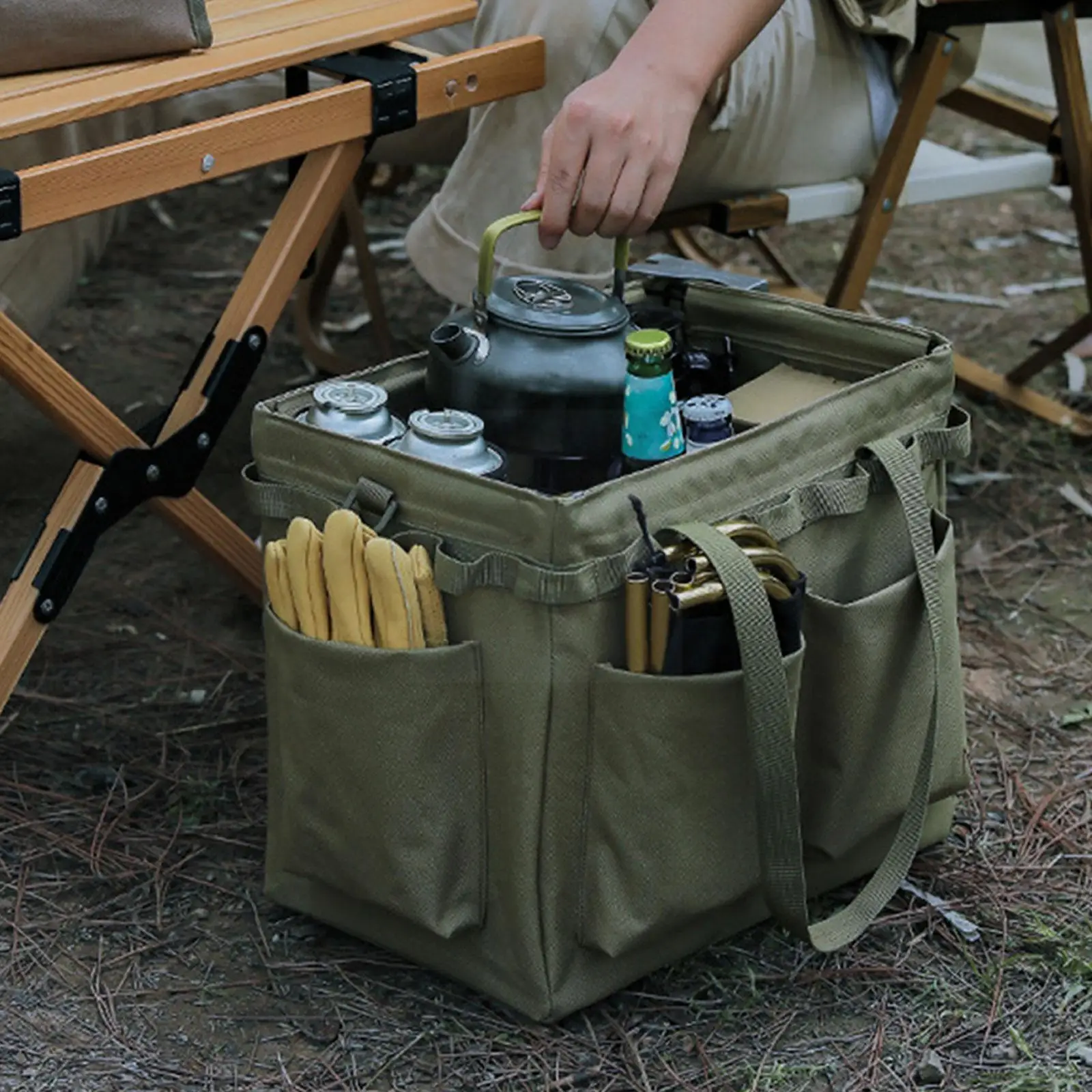 Camping Storage Bag Large-capacity Multifunctional Equipment Picnic Gear Hunting Bag Survival Storage Finishing Camping Bag H4w0
Camping Storage Bag Large-capacity Multifunctional Equipment Picnic Gear Hunting Bag Survival Storage Finishing Camping Bag H4w0