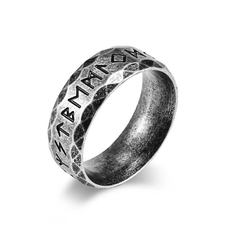 Viking Rings 2023 New Jewelry Vintage Titanium Steel Letter Wedding Rings for Women Men Lucky Man Punk Biker Ring Free Shipping
Viking Rings 2023 New Jewelry Vintage Titanium Steel Letter Wedding Rings for Women Men Lucky Man Punk Biker Ring Free Shipping
