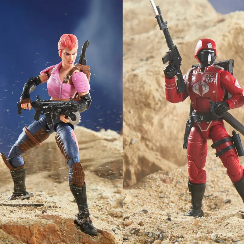 Подлинная экшн-фигурка G.I.Joe GIJoe Zarana Crimson Guard Dusty модель игрушки 6 дюймов коллекция