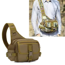 Military Tactical Sling Backpack Fishing Tackle Bag USB Charge Messenger Shoulder Chest Bag Mochilas Cross Body Pouch Satchels