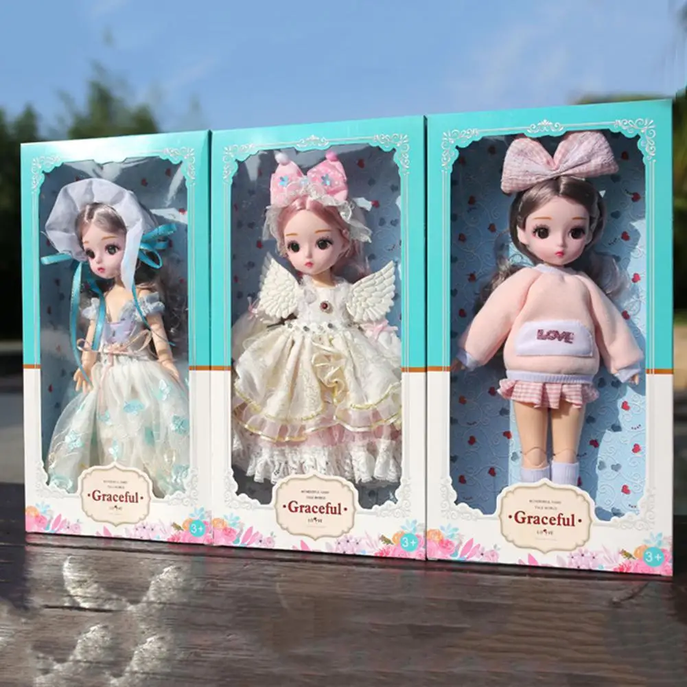 Pretty Loli Toy Girl Doll with Clothes Outfit Wig Makeup for Babies 
Pretty Loli Toy Girl Doll with Clothes Outfit Wig Makeup for Babies