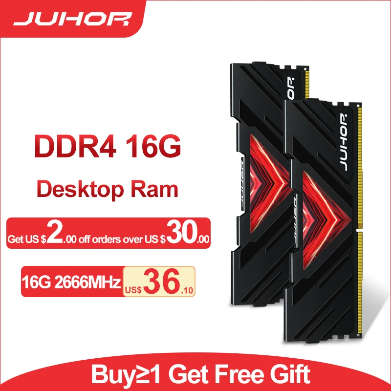 JUHOR Memory RAM DDR4 16G 2666MHz 3000MHz 3200MHz Desktop Memory With Heatsink Udimm New DIMM Stand By AMD / Intel
JUHOR Memory RAM DDR4 16G 2666MHz 3000MHz 3200MHz Desktop Memory With Heatsink Udimm New DIMM Stand By AMD / Intel