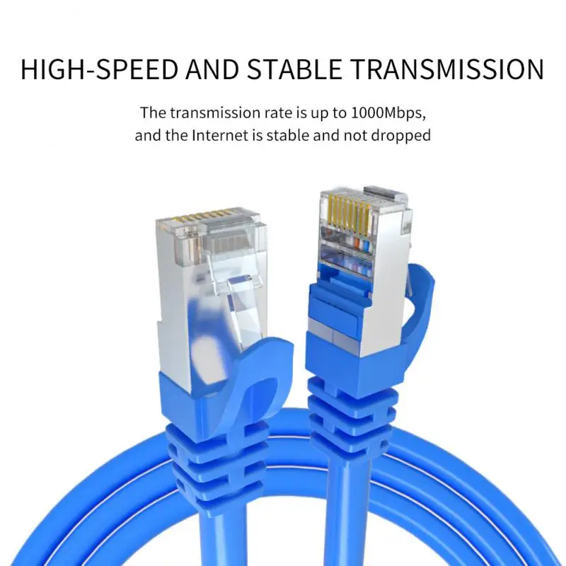 CAT6 RJ45 Ethernet Network Cable 0.5m 1m 1.5m 2m 3m 5m -High Quality RJ-45 Cat6 Ethernet LAN Network Cable 100M /1000Mbps
CAT6 RJ45 Ethernet Network Cable 0.5m 1m 1.5m 2m 3m 5m -High Quality RJ-45 Cat6 Ethernet LAN Network Cable 100M /1000Mbps