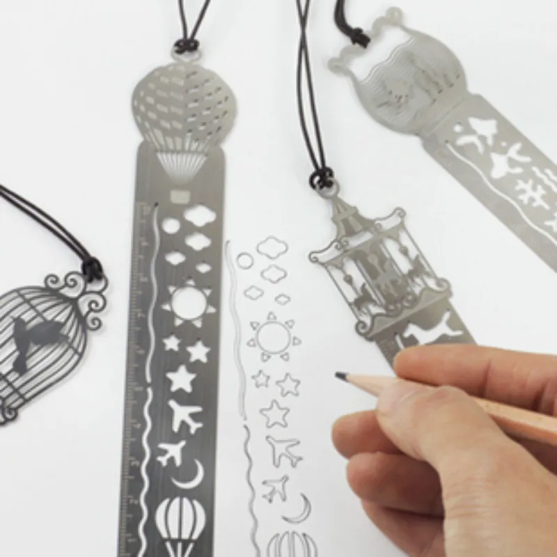Cute Beautiful Fairy Tale Creative Hollow Ultra-thin Metal Ruler Kawaii Bookmark Rulers Student Prizes Korean School Stationery
Cute Beautiful Fairy Tale Creative Hollow Ultra-thin Metal Ruler Kawaii Bookmark Rulers Student Prizes Korean School Stationery