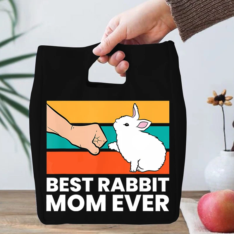 Best Bunny Mom Ever Print New Lunch Bags Cartoon Canvas Lunch Box Women Picnic Special Purpose Bags Portable Food Storage Bags
Best Bunny Mom Ever Print New Lunch Bags Cartoon Canvas Lunch Box Women Picnic Special Purpose Bags Portable Food Storage Bags