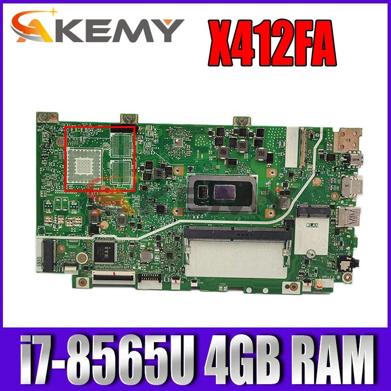Материнская плата Akemy для asus X412FB X412FJ X412FL X412F A412F F412F X412FAG X412FAY X412FA, материнская плата ноутбука с 4 Гб ОЗУ
Материнская плата Akemy для asus X412FB X412FJ X412FL X412F A412F F412F X412FAG X412FAY X412FA, материнская плата ноутбука с 4 Гб ОЗУ