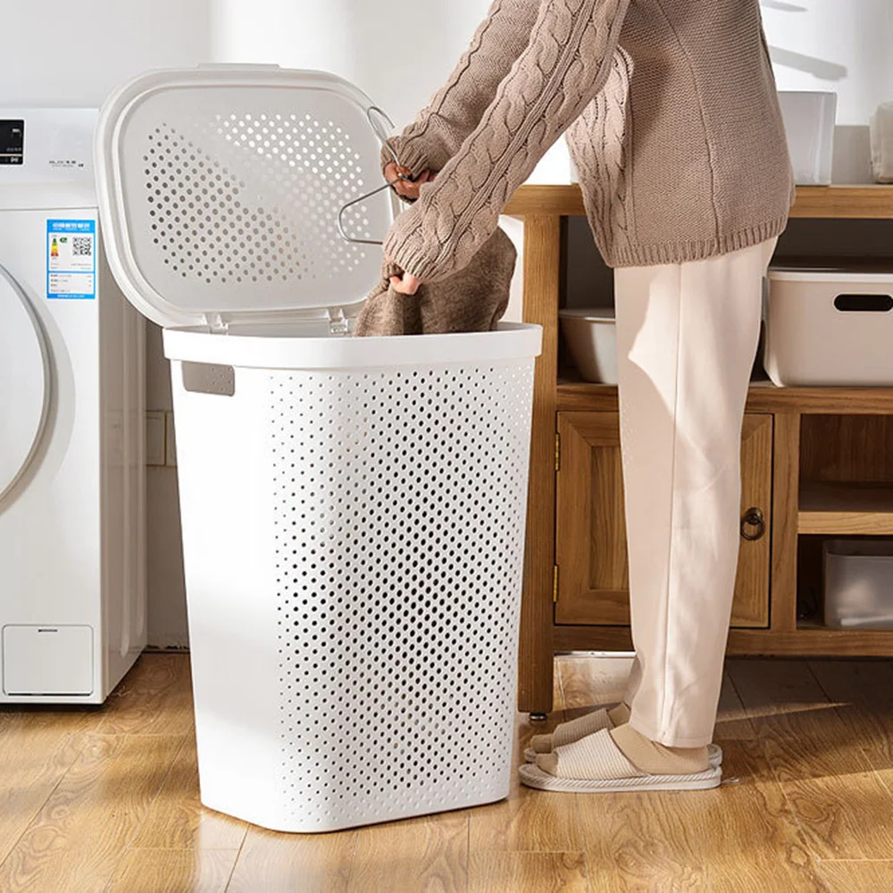Large Plastic Laundry Basket With Cover Bedroom Bathroom Clothes Storage Basket Toy Basket Household Japanese Laundry Basket Wit
Large Plastic Laundry Basket With Cover Bedroom Bathroom Clothes Storage Basket Toy Basket Household Japanese Laundry Basket Wit