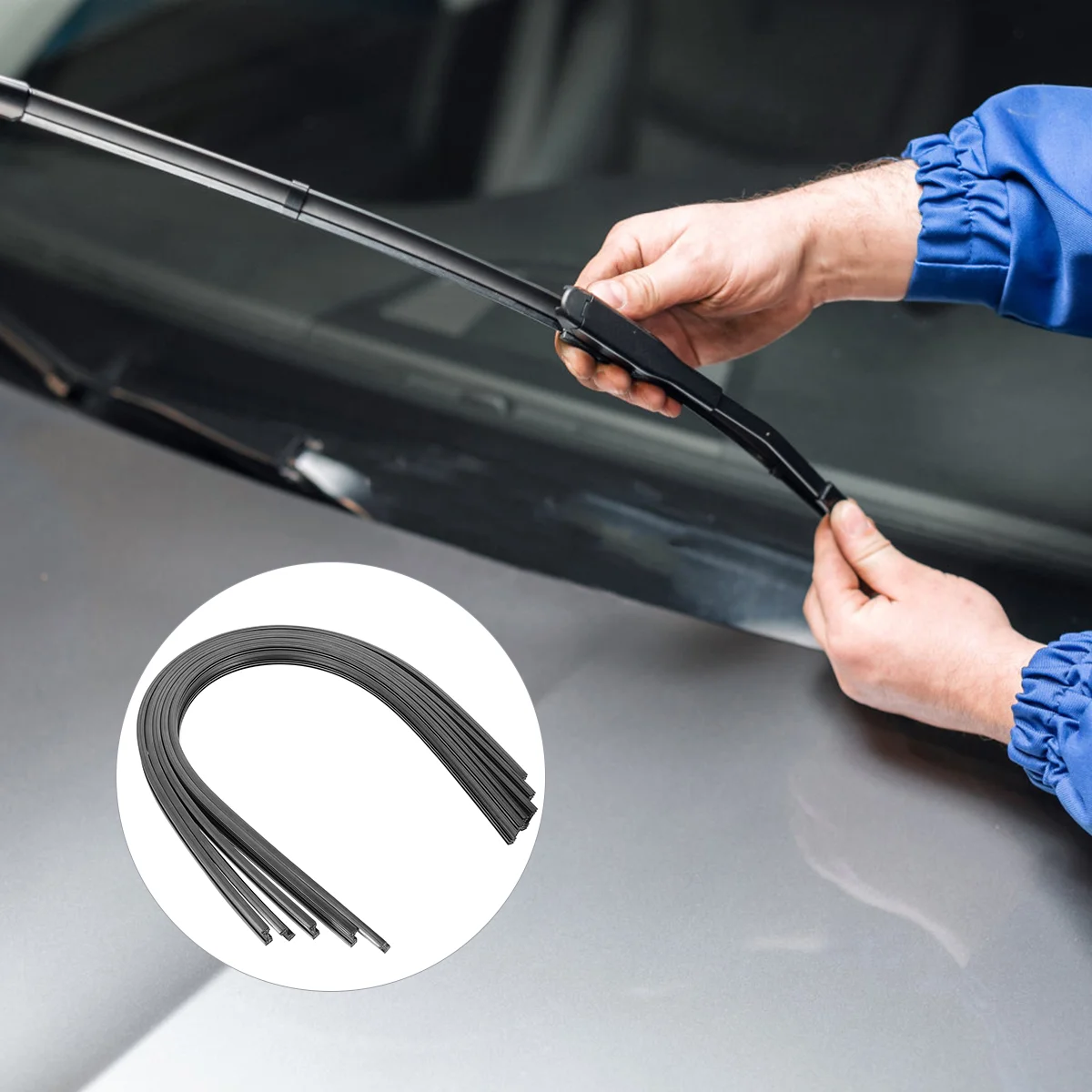 Wiper Rubber Refills Strips Windshield Insert Refill Car Frameless Strip Silicone Replacement Inserts 6Mm Universal Auto
Wiper Rubber Refills Strips Windshield Insert Refill Car Frameless Strip Silicone Replacement Inserts 6Mm Universal Auto