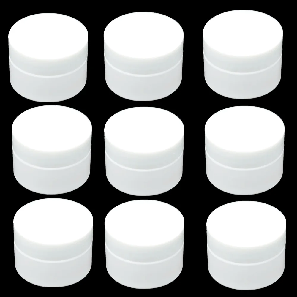 50pcs wholesale 30g White Plastic Round Empty Makeup Jar Pot Travel Face Cream Lotion Cosmetic Container Refillable Bottles
50pcs wholesale 30g White Plastic Round Empty Makeup Jar Pot Travel Face Cream Lotion Cosmetic Container Refillable Bottles