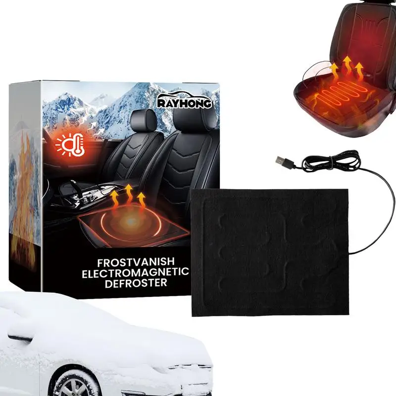 Car Glass Defrost Plate Multifunctional Heating Pad Electric Car Seat Warmer Snow Melting Heater for Safe and Quick Deicing
Car Glass Defrost Plate Multifunctional Heating Pad Electric Car Seat Warmer Snow Melting Heater for Safe and Quick Deicing