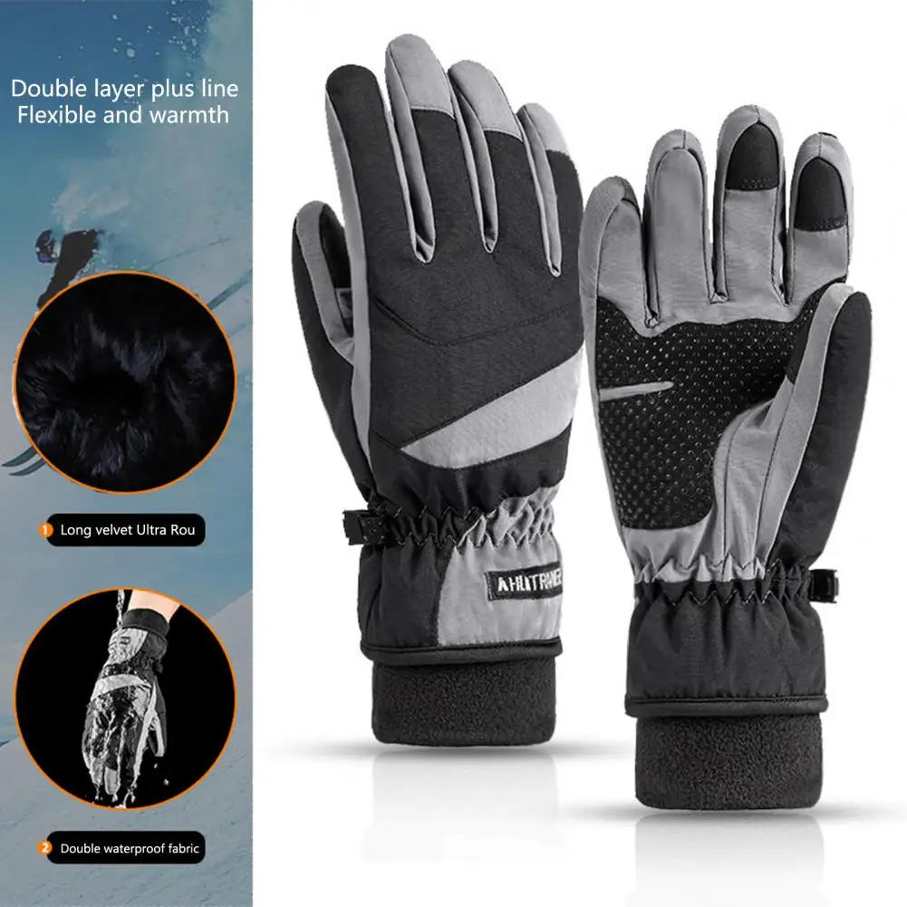 Men Winter Waterproof Cycling Gloves Outdoor Sports Running Motorcycle Ski Touch Screen Fleece Gloves Non-slip Warm Full Fingers
Men Winter Waterproof Cycling Gloves Outdoor Sports Running Motorcycle Ski Touch Screen Fleece Gloves Non-slip Warm Full Fingers
