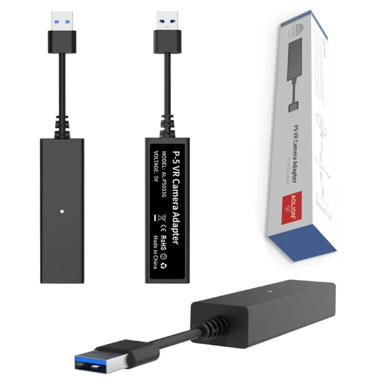 Aolion USB 3.0 PS VR To PS5 Adapter Cable Mini PS4 Camera Connector VR Gaming Connector For PS5 Games Console Accessories
Aolion USB 3.0 PS VR To PS5 Adapter Cable Mini PS4 Camera Connector VR Gaming Connector For PS5 Games Console Accessories