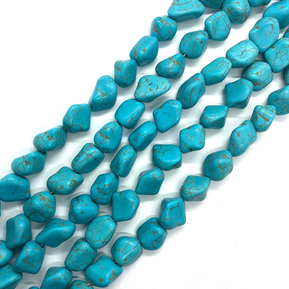 Blue Pine Stone Beads Irregular Shape Fashion Necklace Bracelet Accessories Loose Beads Wholesale DIY Beaded Accessories Jewelry
Blue Pine Stone Beads Irregular Shape Fashion Necklace Bracelet Accessories Loose Beads Wholesale DIY Beaded Accessories Jewelry
