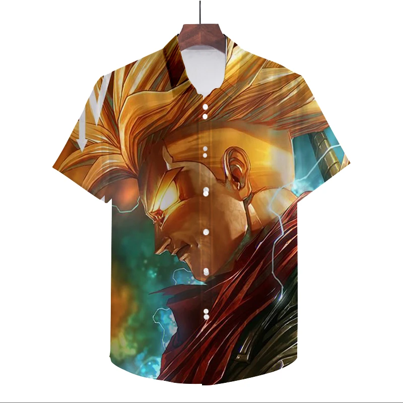 New Couple Tops Harajuku Style Anime Dragon Ball Super Saiyan Print Men's Shirts Fashion Hip Hop Street Party Couple Wear
New Couple Tops Harajuku Style Anime Dragon Ball Super Saiyan Print Men's Shirts Fashion Hip Hop Street Party Couple Wear