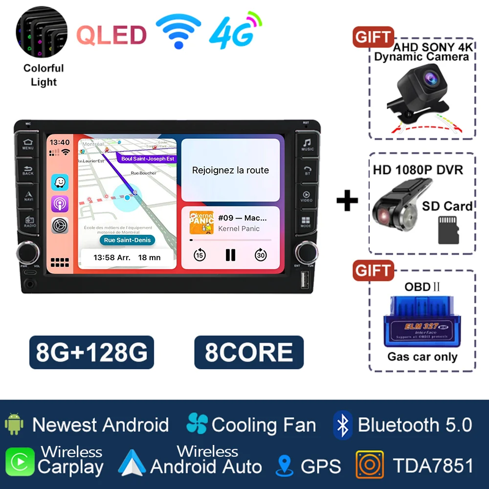 Для Volkswagen VW Tiguan 2010-2017 Android 14 авто радио автомобильный мультимедийный видеоплеер навигация GPS стерео Carplay 2din DVD
Для Volkswagen VW Tiguan 2010-2017 Android 14 авто радио автомобильный мультимедийный видеоплеер навигация GPS стерео Carplay 2din DVD
