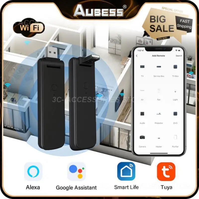Беспроводной ИК-контроллер Wi-Fi 2,4g, голосовое управление, Usb, автоматизация умного дома, поддержка Alexa Google Home Tuya Universal
Беспроводной ИК-контроллер Wi-Fi 2,4g, голосовое управление, Usb, автоматизация умного дома, поддержка Alexa Google Home Tuya Universal