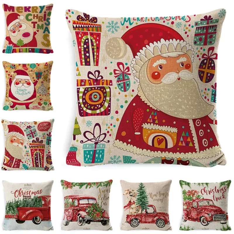 Christmas New Cushion Cover, Linen Super Soft Short Plush Waist Pillow Pillowcase, Custom Christmas Hug Pillowcase
Christmas New Cushion Cover, Linen Super Soft Short Plush Waist Pillow Pillowcase, Custom Christmas Hug Pillowcase