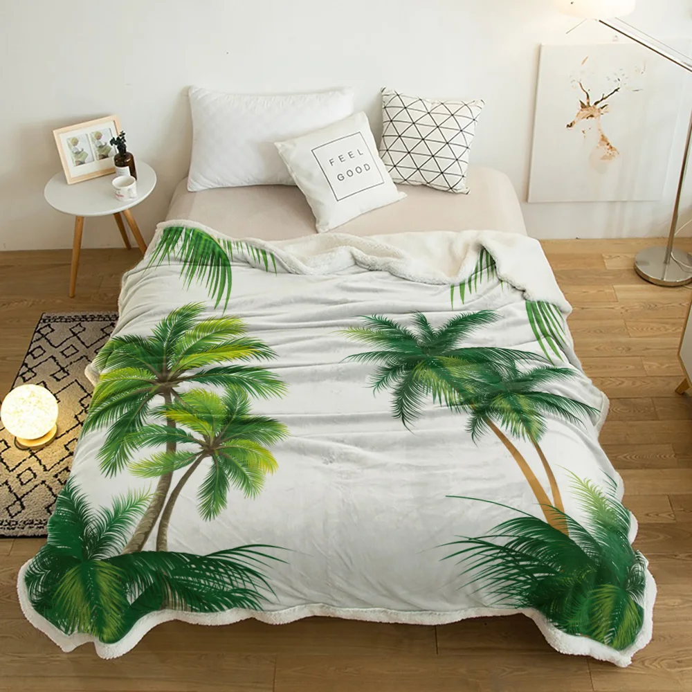 Beach Coconut Tree Summer Plush Throw Blanket Sherpa Fleece Bedspread Blankets Sofa Cover Bedding Picnic Wool Soft Blanket
Beach Coconut Tree Summer Plush Throw Blanket Sherpa Fleece Bedspread Blankets Sofa Cover Bedding Picnic Wool Soft Blanket