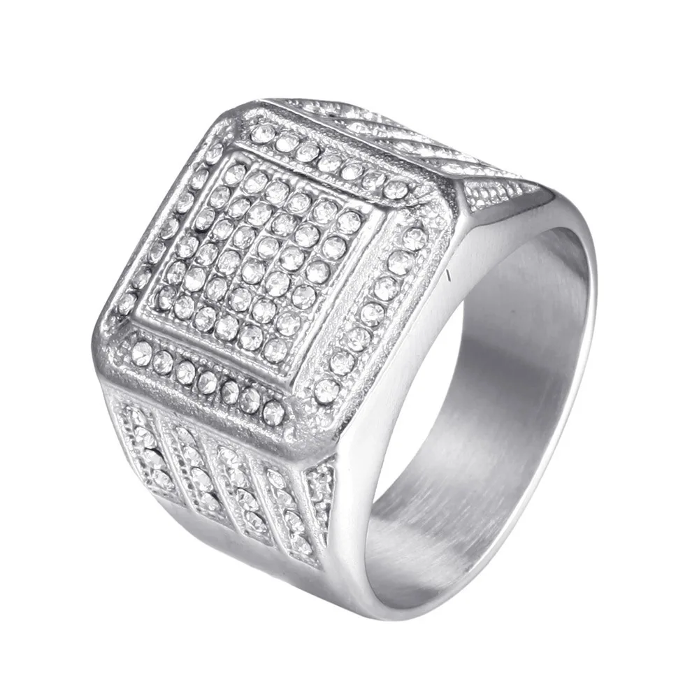 Punk Zircon Men Stainless Steel Engagement Ring Party Promise Finger Wedding Rings Luxury Jewelry Valentine
Punk Zircon Men Stainless Steel Engagement Ring Party Promise Finger Wedding Rings Luxury Jewelry Valentine