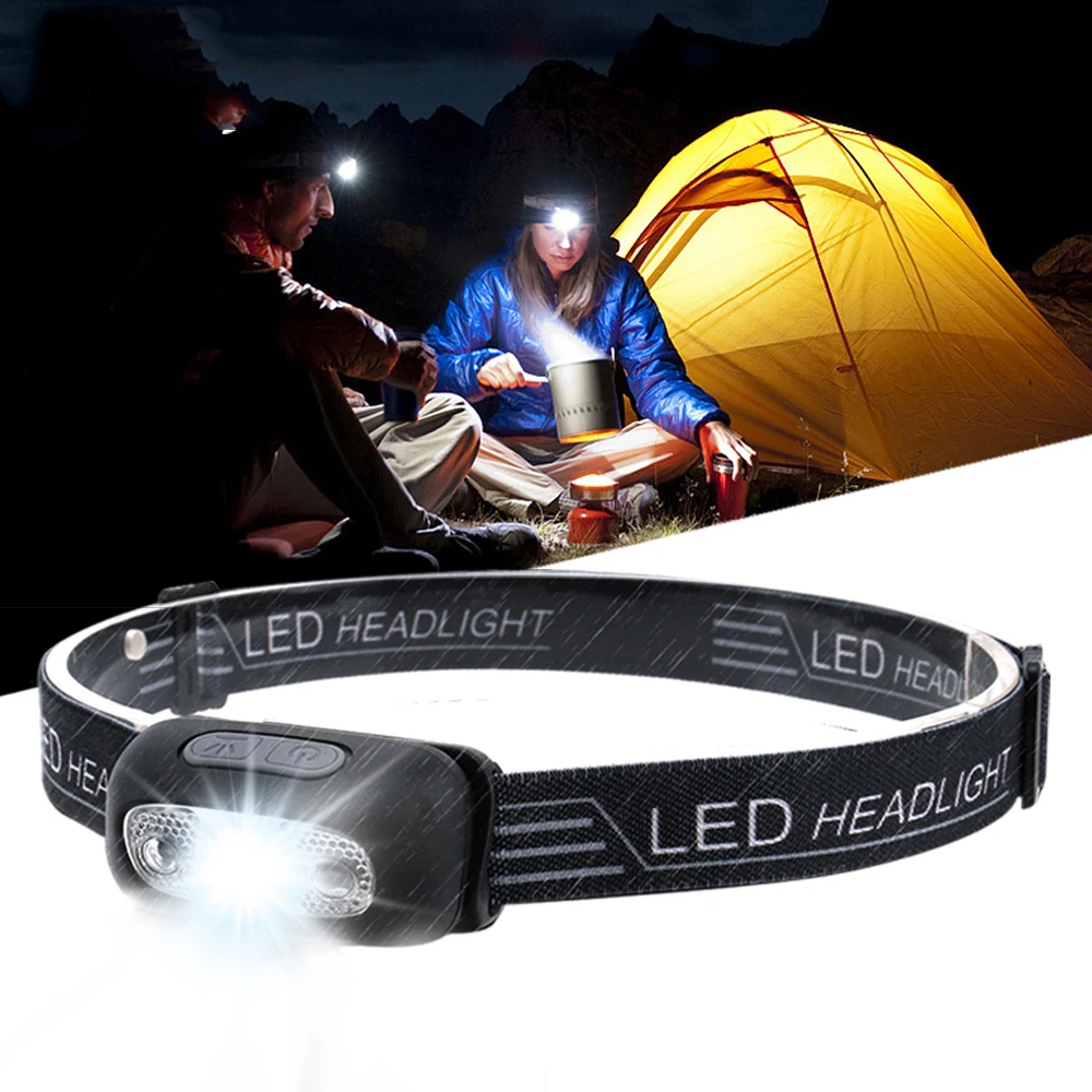 Mini Rechargeable LED Headlamp Body Motion Sensor Headlight Camping Flashlight Head Light Torch Lamp with USB
Mini Rechargeable LED Headlamp Body Motion Sensor Headlight Camping Flashlight Head Light Torch Lamp with USB