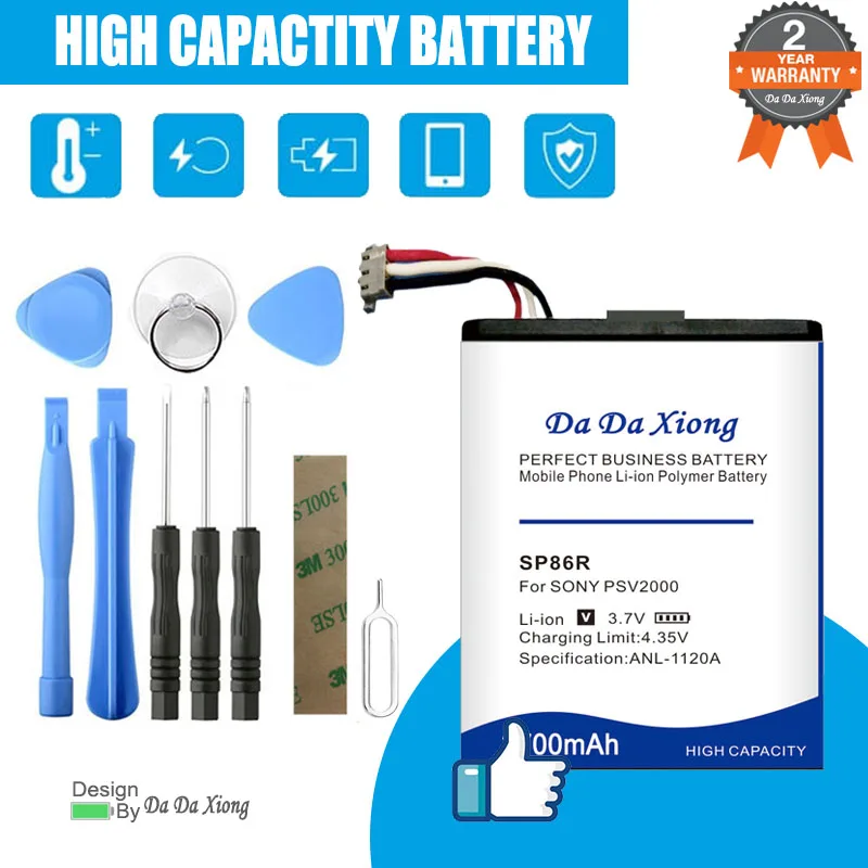 3700mAh Battery For Sony Ps 2000 Psvita2000 2XXX SP86R PSV2000 PCH-2007 4-451-971-01 Vita 2007
3700mAh Battery For Sony Ps 2000 Psvita2000 2XXX SP86R PSV2000 PCH-2007 4-451-971-01 Vita 2007