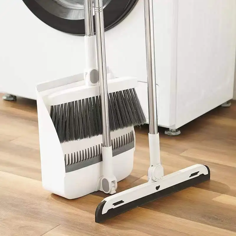 Magic Dust Brooms Set Folding Dustpan Home Household Cleaning Brush To Sweep Squeeze Floor Bathroom Wiper Accessories Garbage 
Magic Dust Brooms Set Folding Dustpan Home Household Cleaning Brush To Sweep Squeeze Floor Bathroom Wiper Accessories Garbage