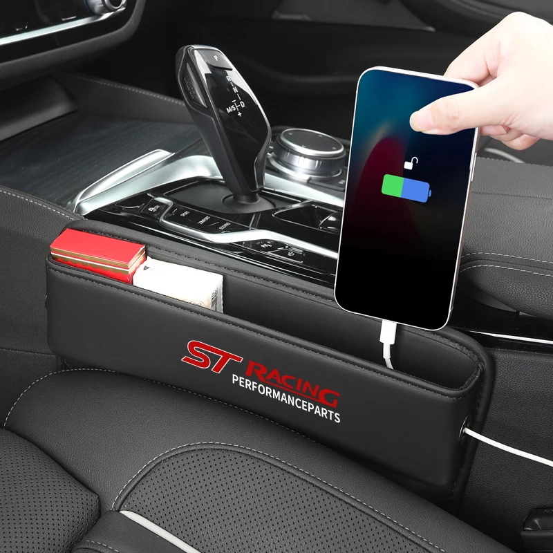 Car Seat Crevice Storage Box Leather Storage Box Gap Bag For Ford ST Racing RS S Mustang Kuga Fiesta Fusion Mondeo Edge Focu
Car Seat Crevice Storage Box Leather Storage Box Gap Bag For Ford ST Racing RS S Mustang Kuga Fiesta Fusion Mondeo Edge Focu