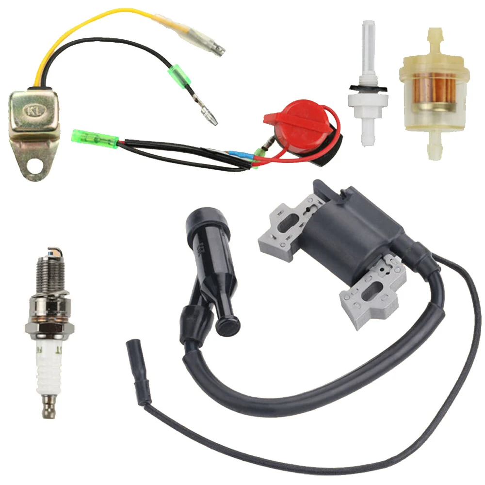 Ignition Coil Magneto Module For Honda GX200 GX120 GX110 GX140 GX160 5.5HP 6.5HP Trimmer Brush Cutter Lawn Mower Parts
Ignition Coil Magneto Module For Honda GX200 GX120 GX110 GX140 GX160 5.5HP 6.5HP Trimmer Brush Cutter Lawn Mower Parts