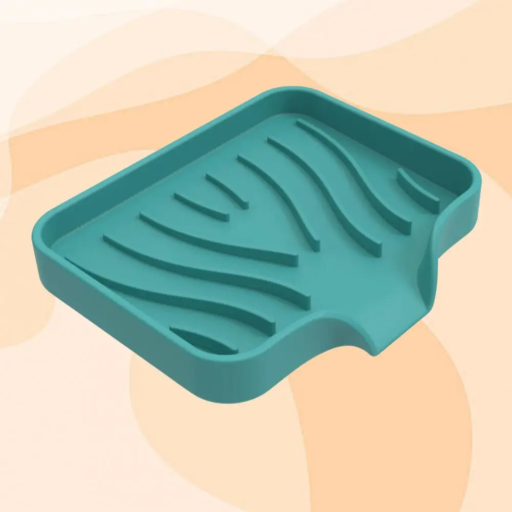 Soft Silicone Soap Pad Efficient Self-draining Soap Dish with Super Suction Cup Ideal for Bathroom Kitchen Quick Dry 
Soft Silicone Soap Pad Efficient Self-draining Soap Dish with Super Suction Cup Ideal for Bathroom Kitchen Quick Dry
