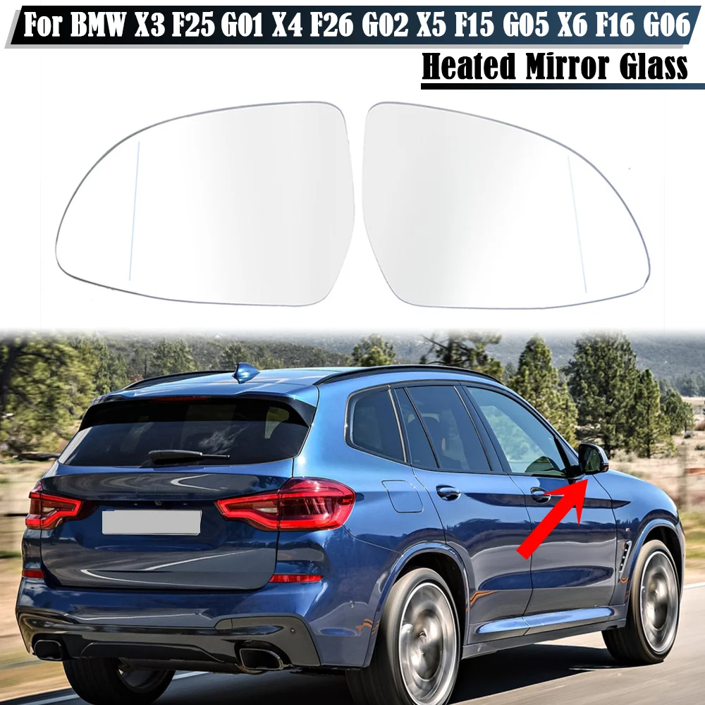 Автомобильное левое и правое зеркало с подогревом, белое стекло для BMW X3, F25, G01, X4, F26, G02, X5, F15, G05, X6, F16, G06 2013-2020, автомобильные аксессуары
Автомобильное левое и правое зеркало с подогревом, белое стекло для BMW X3, F25, G01, X4, F26, G02, X5, F15, G05, X6, F16, G06 2013-2020, автомобильные аксессуары