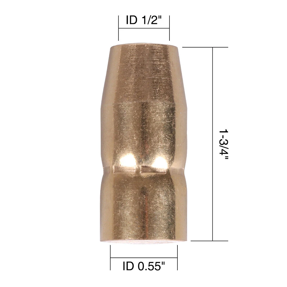 MIG Welding Torches Set Nozzle Orifice WP-17/WP-18/WP-26 ZIRCONIATED WZ8 0.8% Zirconiated Tungsten Collets Insulator
MIG Welding Torches Set Nozzle Orifice WP-17/WP-18/WP-26 ZIRCONIATED WZ8 0.8% Zirconiated Tungsten Collets Insulator