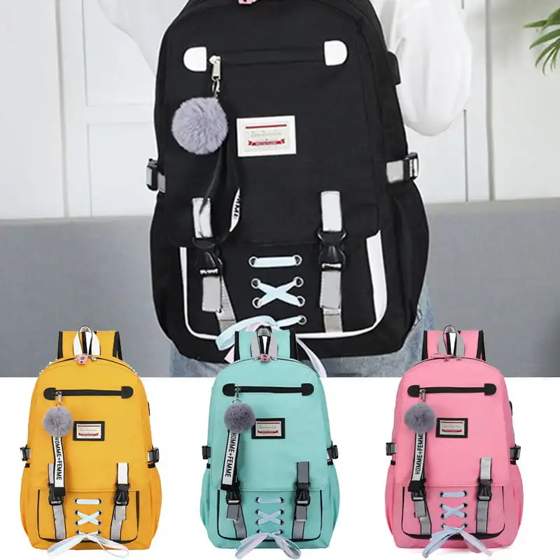 Students Travel Laptop Bag. New USB Lock Anti-Theft Backpack for Teenage Girls, Large Book Bags with Women's Leisure Travel Lapt
Students Travel Laptop Bag. New USB Lock Anti-Theft Backpack for Teenage Girls, Large Book Bags with Women's Leisure Travel Lapt