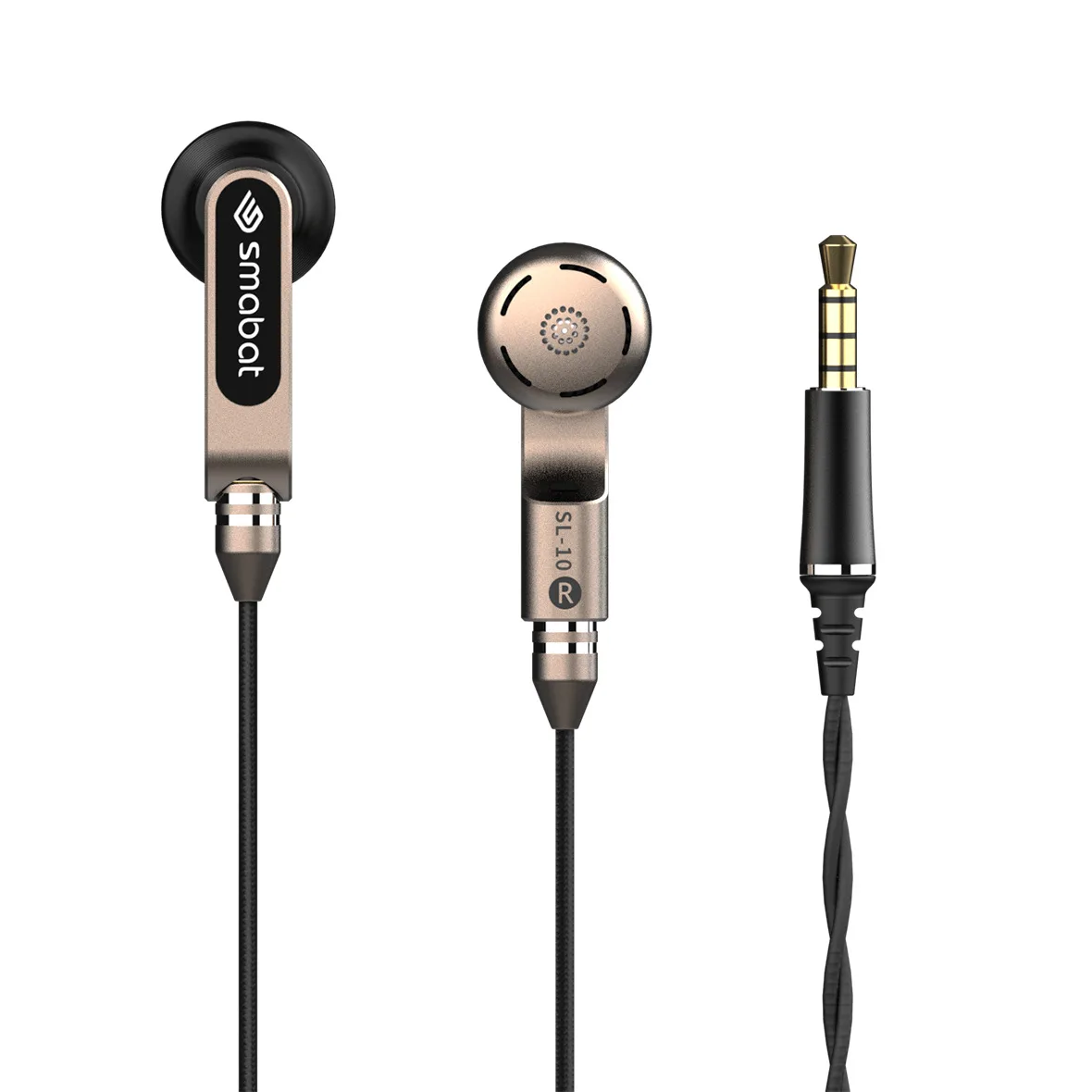 Smabat Sl10 Наушники с двойным движением и катушкой Hi-Fi Съемные HD цифровые проводные