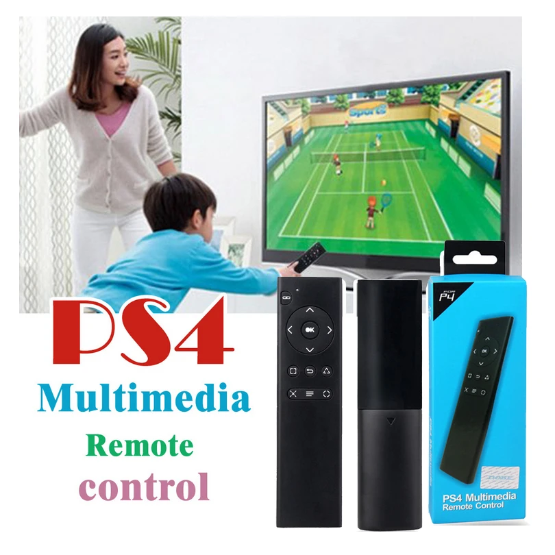 Ultra-thin 2.4G Wireless Multimedia Remote Controller for Playstation 4 for PS4 Gaming Console/DVD Video Remote Control
Ultra-thin 2.4G Wireless Multimedia Remote Controller for Playstation 4 for PS4 Gaming Console/DVD Video Remote Control
