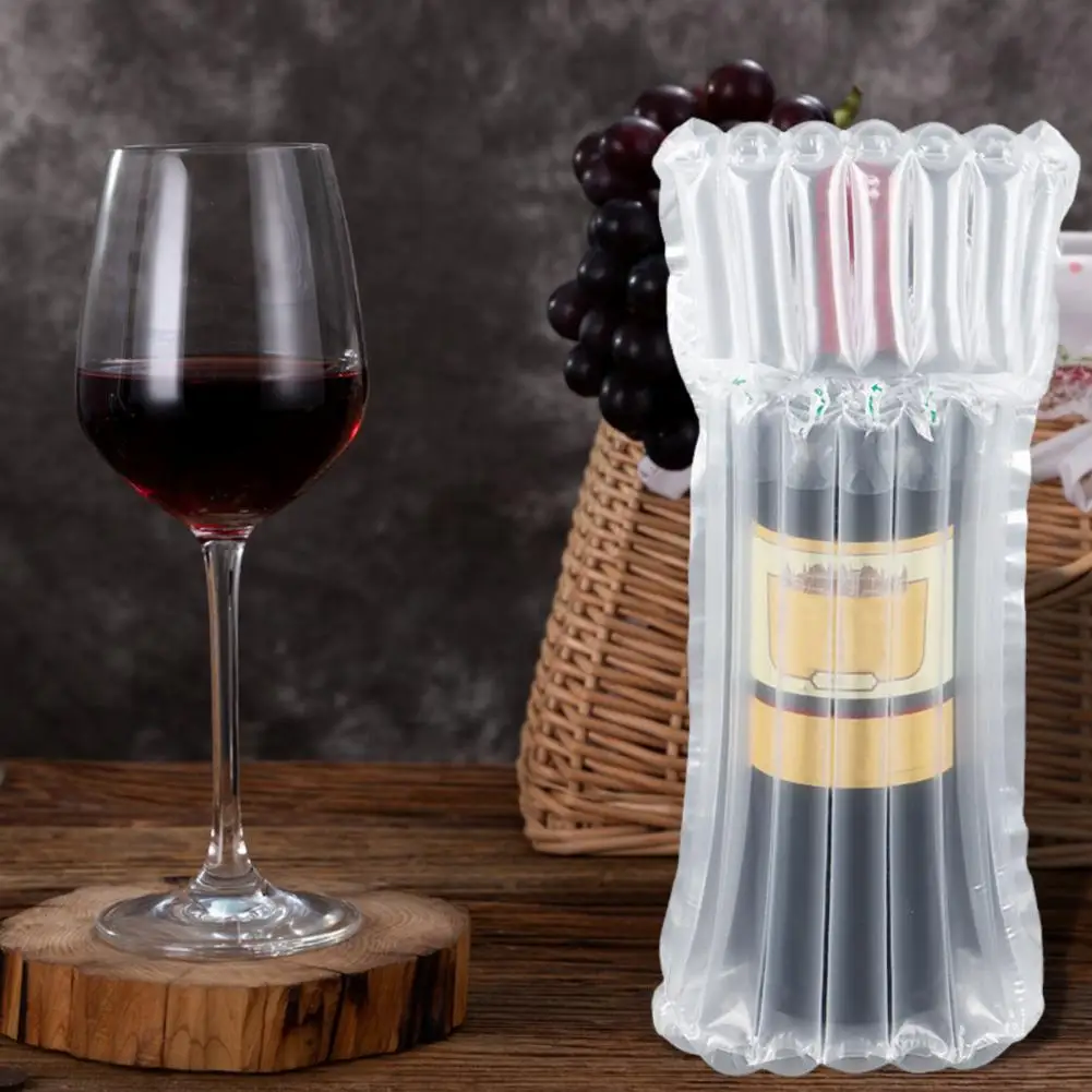 Wine Bottle Packaging Bag Reusable Shockproof Wine Bottle Packaging 20pcs Air Column Bags for Fragile Goods Heavy Duty Travel
Wine Bottle Packaging Bag Reusable Shockproof Wine Bottle Packaging 20pcs Air Column Bags for Fragile Goods Heavy Duty Travel