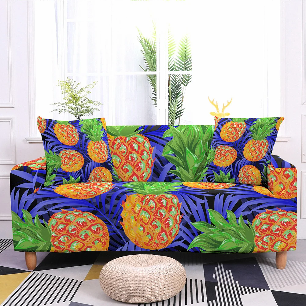 Pineapple Pattern Printed Elastic Sofa Cover for Living Room Combination L Shape Corner Sofa Cover 1/2/3/4 Seat Decorative Home
Pineapple Pattern Printed Elastic Sofa Cover for Living Room Combination L Shape Corner Sofa Cover 1/2/3/4 Seat Decorative Home