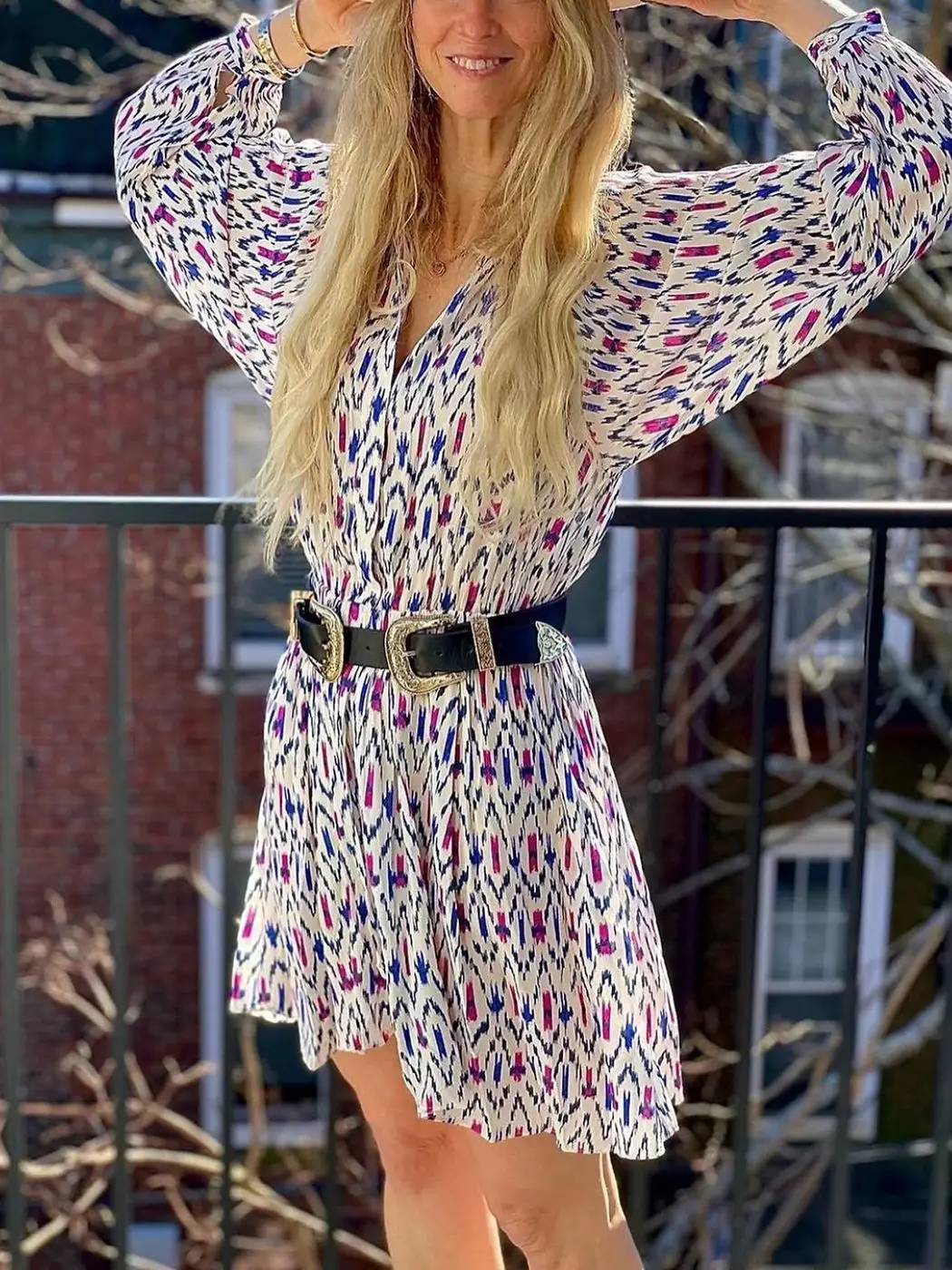 Lightning Print Mini Dress Woman 2022 Summer Long Sleeve Round Neck Casual Short Dresses Femme Vintage Rock Streetwear Vestidos
Lightning Print Mini Dress Woman 2022 Summer Long Sleeve Round Neck Casual Short Dresses Femme Vintage Rock Streetwear Vestidos