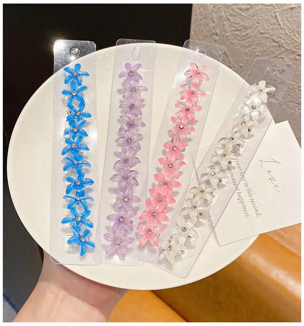 10pcs/pack Children Hair Claws Girls Small Cute Crystal Flowers Metal Hair Clips Bridal Mini Headwear Baby Hair Accessories
10pcs/pack Children Hair Claws Girls Small Cute Crystal Flowers Metal Hair Clips Bridal Mini Headwear Baby Hair Accessories