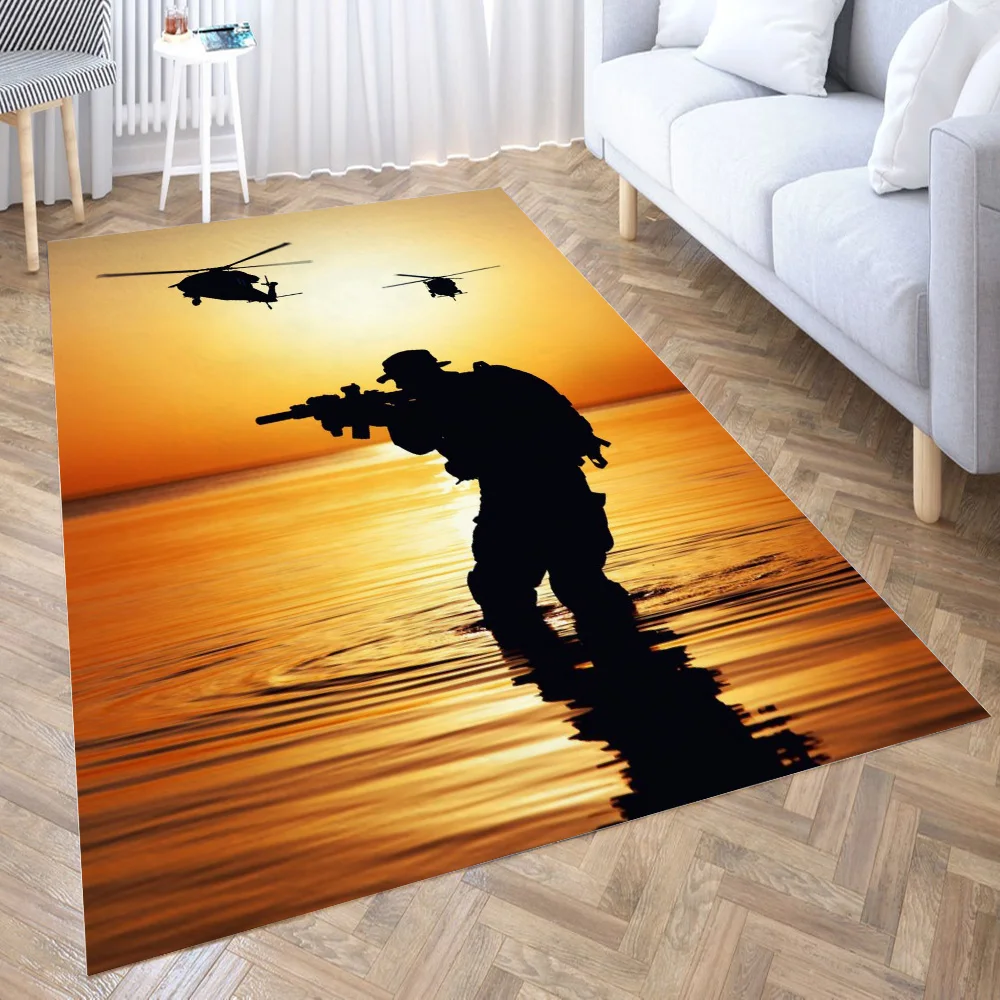 Army soldier with rifle Rug Floor Mats Carpet for Living Room Doormat Plush Non-slip Chair Mat Bathroom Carpet
Army soldier with rifle Rug Floor Mats Carpet for Living Room Doormat Plush Non-slip Chair Mat Bathroom Carpet