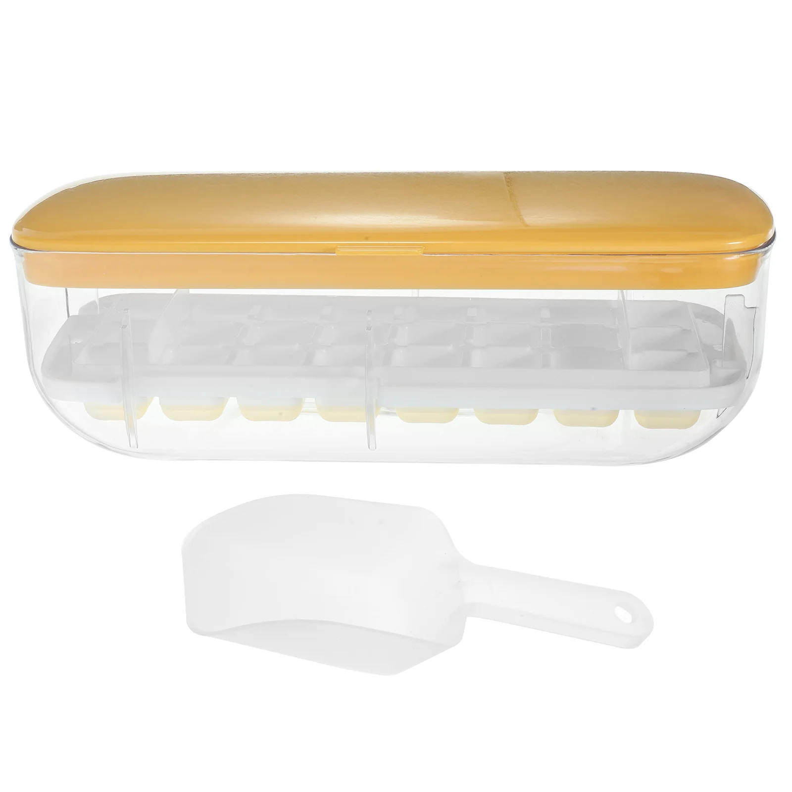Household Ice Cube Tray Freezer Ice Tray Making Ice Cube Mold Ice Cube Tray with Bin and Lid
Household Ice Cube Tray Freezer Ice Tray Making Ice Cube Mold Ice Cube Tray with Bin and Lid