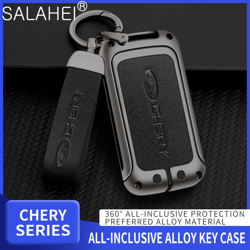 Metal&Leather Car Remote Key Case Cover Key Bag Shell Protector For Chery Tiggo 3 5X 4 8 Glx 7 2019 2020 Arrizo Auto Accessories
Metal&Leather Car Remote Key Case Cover Key Bag Shell Protector For Chery Tiggo 3 5X 4 8 Glx 7 2019 2020 Arrizo Auto Accessories
