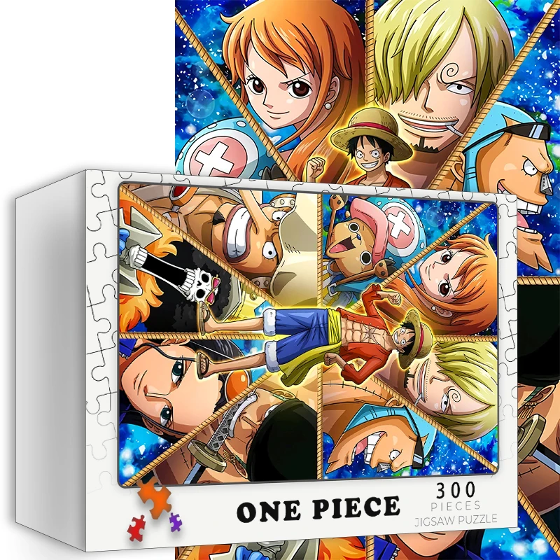 ONE PIECE Cartoon Anime 300 Pieces Wooden Jigsaw Puzzles 3D Puzzle Toys Adults Kids Decompression Puzzle Gifts Games Home Decor 
ONE PIECE Cartoon Anime 300 Pieces Wooden Jigsaw Puzzles 3D Puzzle Toys Adults Kids Decompression Puzzle Gifts Games Home Decor