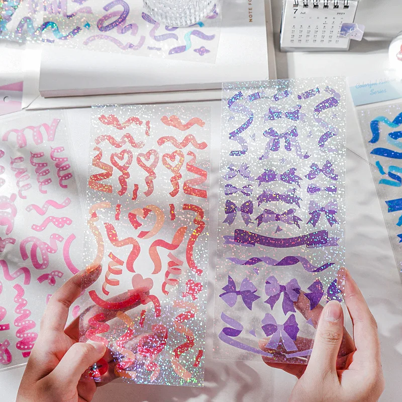ICE YOYO 1Pcs Laser Stickers Cute Transparent Creative Scrapbooking Decorative Student Album Decals Water Proof Office Supplies
ICE YOYO 1Pcs Laser Stickers Cute Transparent Creative Scrapbooking Decorative Student Album Decals Water Proof Office Supplies