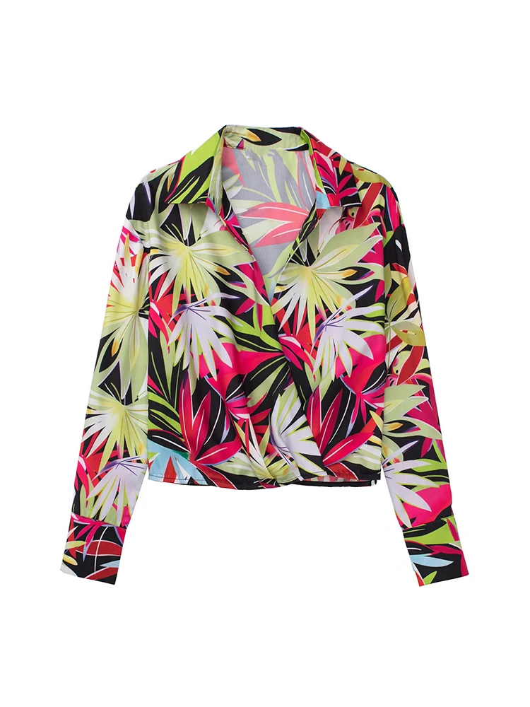 Женская укороченная блузка с принтом PB & ZA, винтажная блузка с длинным рукавом и боковой молнией, лето 2022
Женская укороченная блузка с принтом PB & ZA, винтажная блузка с длинным рукавом и боковой молнией, лето 2022