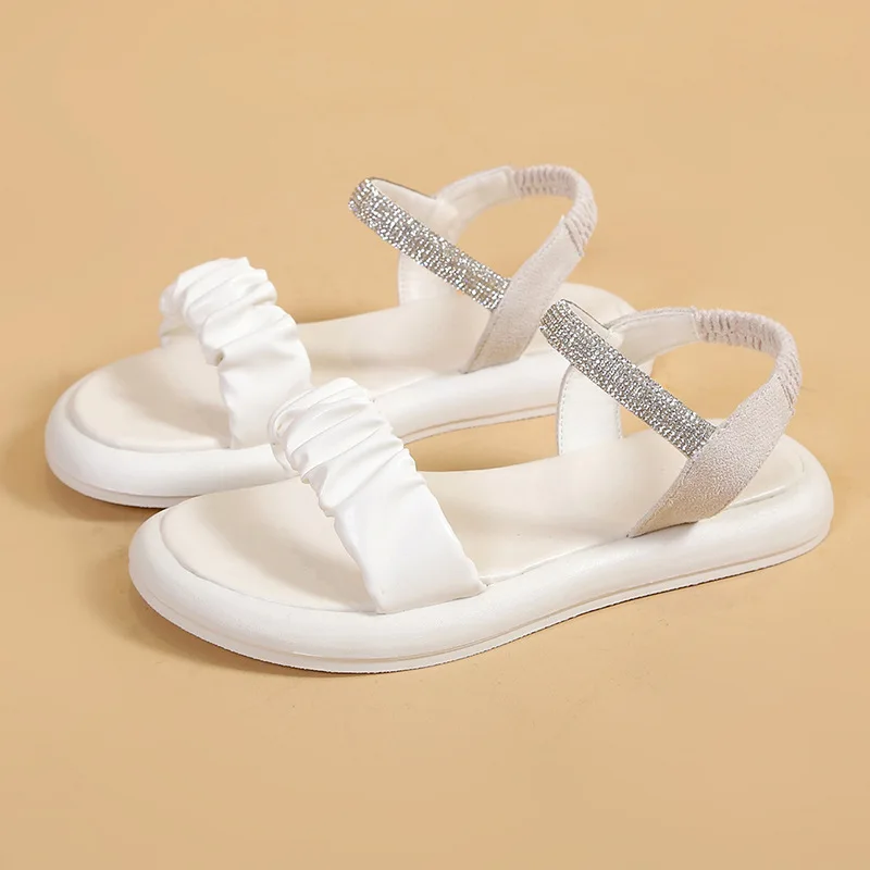 Summer Sandals Women Fashion Light Solid Color Back Strap Flat Sandals The New Round Head Ladies Shoes Outdoor Casual Woman Shoe
Summer Sandals Women Fashion Light Solid Color Back Strap Flat Sandals The New Round Head Ladies Shoes Outdoor Casual Woman Shoe