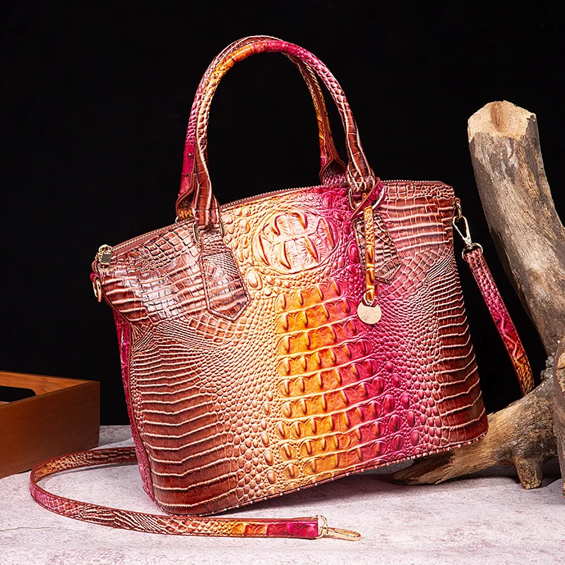 New Crocodile Pattern Women's Bag Leather Shoulder Handbag Designer Bags Luxury Crossbody Bags for Women 2023 сумка женская
New Crocodile Pattern Women's Bag Leather Shoulder Handbag Designer Bags Luxury Crossbody Bags for Women 2023 сумка женская