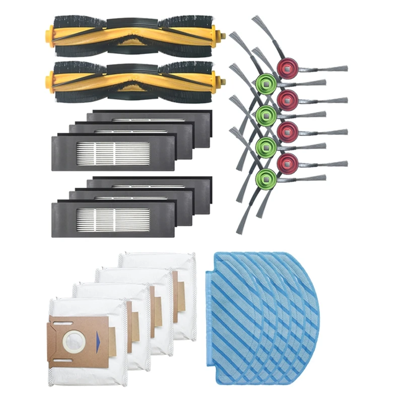 Accessories Kit Replacement For Ecovacs Deebot OZMO 920/950 / T5 / T8 / T8 AIVI /N7 N8 Pro T9 / T9MAX / T9 Power Model
Accessories Kit Replacement For Ecovacs Deebot OZMO 920/950 / T5 / T8 / T8 AIVI /N7 N8 Pro T9 / T9MAX / T9 Power Model